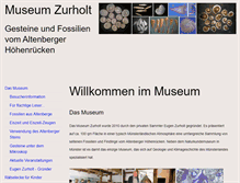Tablet Screenshot of museum-zurholt.de